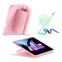 iPad Air 13" (M3) 2025 Bundle Flip Magnetic Case with Geo Digital Pencil - Pink