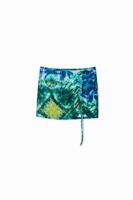 Tie-dye minirok - GREEN - L