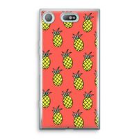Ananas: Sony Xperia XZ1 Compact Transparant Hoesje