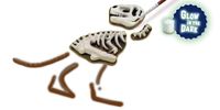 SES Creative Gieten en schilderen - T-Rex met skelet - thumbnail