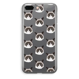 It's a Purrr Case: iPhone 8 Plus Transparant Hoesje