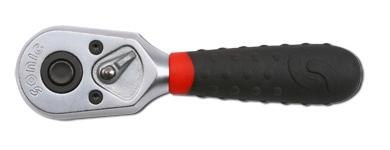 Ratel 1/4", kort 45-tands 7120101