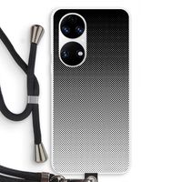 Musketon Halftone: Huawei P50 Transparant Hoesje met koord
