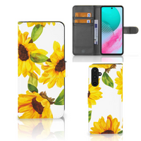 Hoesje voor Samsung Galaxy M54 Zonnebloemen