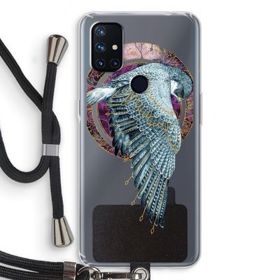 Golden Falcon: OnePlus Nord N10 5G Transparant Hoesje met koord
