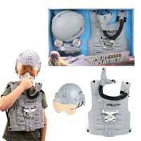 Toi Toys Verkleedset Gevechtspiloot Met Helm En Vest