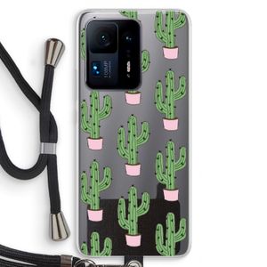 Cactus Lover: Xiaomi Mi Mix 4 Transparant Hoesje met koord