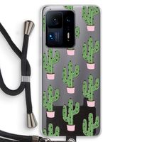 Cactus Lover: Xiaomi Mi Mix 4 Transparant Hoesje met koord