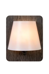 Lucide IDAHO - Wandlamp - 1xE14 - Grijs