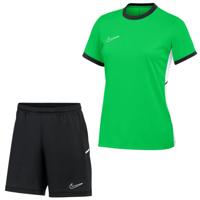 Nike Academy 25 Trainingsset Dames Groen Zwart Wit