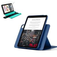 iPad 11" (A16) 2025 Bundle Shift Magnetic Case & Armorite® Paper-Feel Protection - Navy Blue