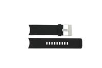 Horlogeband Diesel DZ1777 Silicoon Zwart 24mm
