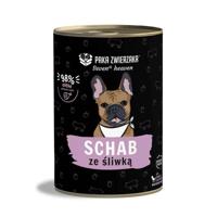 PAKA ZWIERZAKA Seventh Heaven Pork with plum - natvoer voor honden - 400g