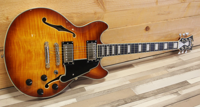 D&apos;angelico Premier Mini DC Dark Iced Tea Burst