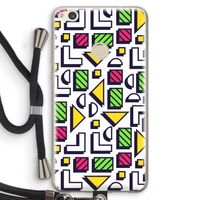 8-bit N°4: Huawei Ascend P8 Lite (2017) Transparant Hoesje met koord