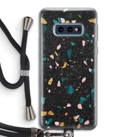 Terrazzo N°10: Samsung Galaxy S10e Transparant Hoesje met koord