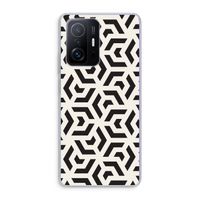 Crazy pattern: Xiaomi 11T Transparant Hoesje
