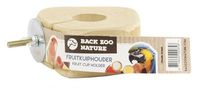 Back zoo nature fruitkuipje houder met schroef (15X13X4 CM)