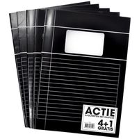 Pk5 Schriften A4 lijn Zwart