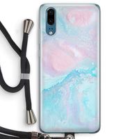 Fantasie pastel: Huawei P20 Transparant Hoesje met koord