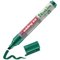 Edding 29 EcoLine markeerstift 1 stuk(s) Beitelvormige punt Groen - thumbnail