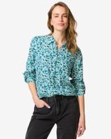 HEMA Damesblouse Bobbie bloemen beige (beige)