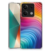 TPU Hoesje voor Xiaomi Redmi Note 13 5G Regenboog - thumbnail