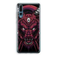 Hell Hound and Serpents: Huawei P20 Pro Transparant Hoesje