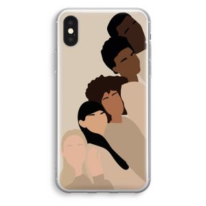 Sweet creatures: iPhone X Transparant Hoesje