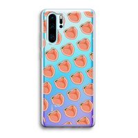 Just peachy: Huawei P30 Pro Transparant Hoesje