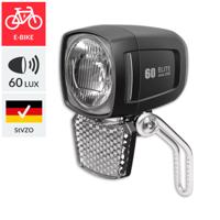 Lynx Elite Koplamp E bike 60 Lux Zwart