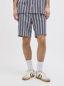 Jack & Jones Jpstjaiden Coba Stripe Jog Short Srt Sn Korte Broeken Ocean Cavern