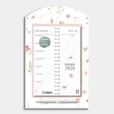 Bloem Omslag Kalender 2026 Luxe