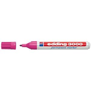 Edding 3000 permanent marker 1,5-3mm rond roze