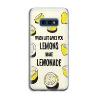 Lemonade: Samsung Galaxy S10e Transparant Hoesje Lemonade: Samsung Galaxy S10e Transparant Hoesje