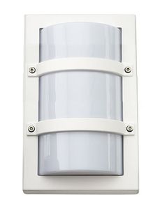 SG Trio Mini LED Wandlamp E27 mat wit IP65 IK10 621520