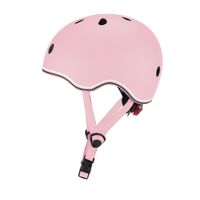 Globber helm Go Up Lights Pastel junior roze maat 45-51 cm - thumbnail
