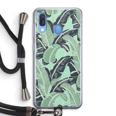 This Sh*t Is Bananas: Samsung Galaxy A40 Transparant Hoesje met koord