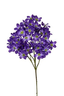 Dogwood mini l69cm paars kunstbloem Louis Maes - Louis maes