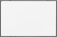 Smit Visual Softline whiteboard, emaille, magnetisch, zwart profiel, 90 x 60 cm