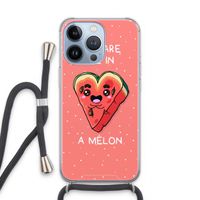 One In A Melon: iPhone 13 Pro Transparant Hoesje met koord