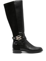 Michael Michael Kors bottes Rory à plaque logo - Noir - thumbnail