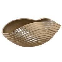 Middenstuk Home ESPRIT Gouden Aluminium 30 x 16 x 14 cm