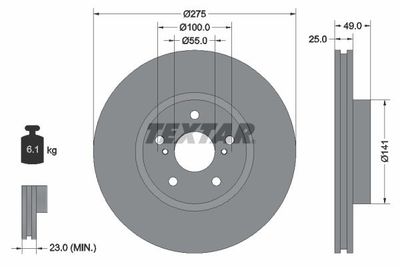 Remschijf 92173103