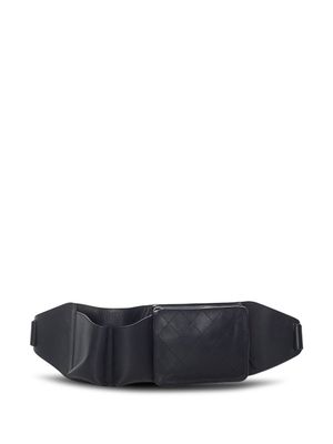 CHANEL Pre-Owned sac banane à matelassage à losanges (2014) - Noir