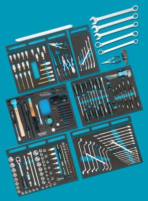 HAZET Standaardassortiment voor AUDI 0-2500-163/214 · 214-delig