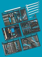 HAZET Standaardassortiment voor AUDI 0-2500-163/214 · 214-delig