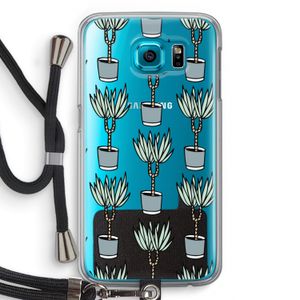 Boompje: Samsung Galaxy S6 Transparant Hoesje met koord
