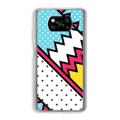Pop Art #2: Xiaomi Poco X3 NFC Transparant Hoesje