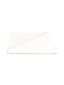 Emporio Armani Kids couverture en tissu éponge à motif monogrammé - Tons neutres